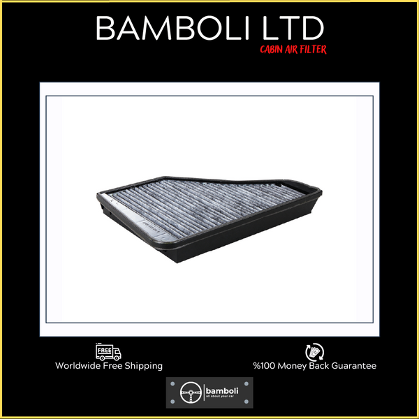 Bamboli Cabin Air Filter For Mercedes 140S Klass(Carbon) 140 835 0147