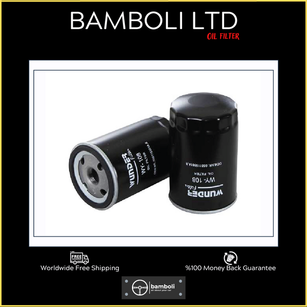 Bamboli Oil Filter For Mercedes W124 - 201 190 - 200 102 Engine 1031840201