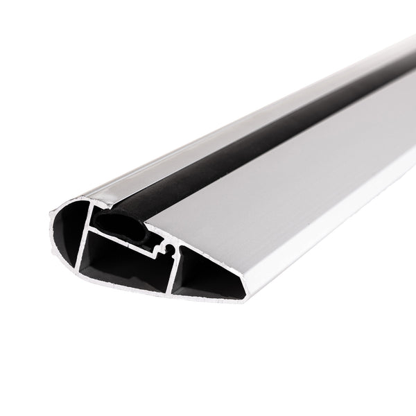 Strong Roof Rack Cross Bars for Porsche Macan 2014 - Up Silver