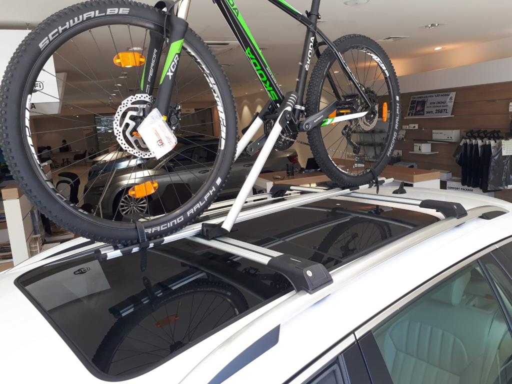 Fits For All Cars Mount Carrier Bike Rack Roof Mount Ceiling Top