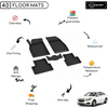 4D Premium Rubber Car Floor Mat for Chevrolet Cruze 2009 - 2015