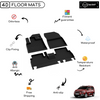4D Premium Rubber Car Floor Mat for Citroen Berlingo 2019 - Up