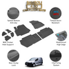 Premium 4,5D Car Floor Mat for Citroen Berlingo 2008 - 2018