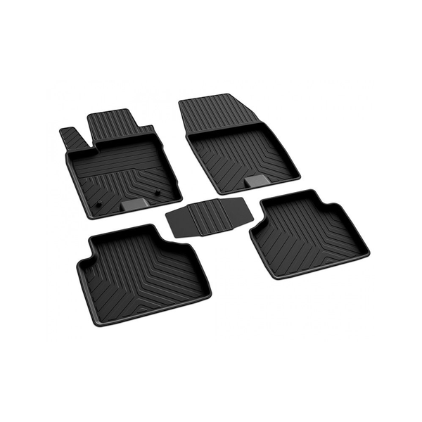 4D Premium Rubber Car Floor Mat for Ford Courier 2014 - Up