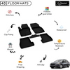 4D Premium Rubber Car Floor Mat for Ford Focus 2010 - 2014