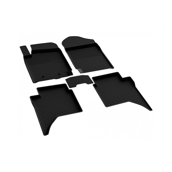 4D Premium Rubber Car Floor Mat for Ford Ranger 2011 - Up