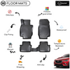 3D Molded Interior Car Floor Mat for Mazda CX3