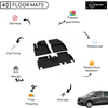 4D Premium Rubber Car Floor Mat for Opel Combo E 2019 - Up