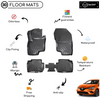 3D Molded Interior Car Floor Mat for Renault Clio 5 2020 - Up