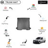 Vehicle Specific Rubber Trunk Mat Cargo Liner for Renault Express 2021 - Up