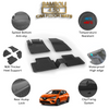 Premium 4,5D Car Floor Mat for Renault Clio 5
