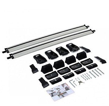Kia Soul 2014-2019 Compatible Silver Roof Rack Cross Bars
