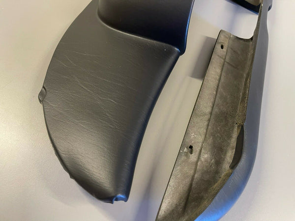 Mercedes-Benz W108 W109 SE SEL Complete Top Dashboard Leatherette Without Air Vent 2 Pcs Black