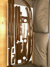 Mercedes 6.3 LONG W108 280SEL W109 Compatible Ebony color Wood Trims Dashboard Set 16 Pieces
