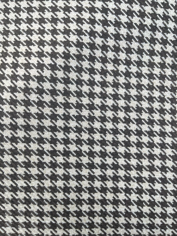 Sitting Embossed Fabric Upholstery Pepita Houndstood for Porsche