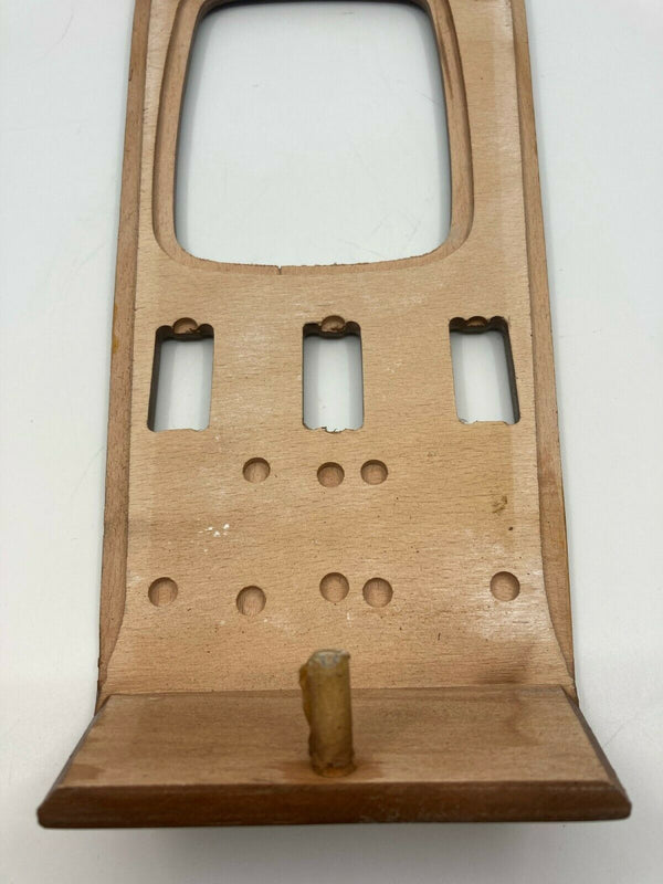 Mercedes W123 Compatible Walnut Color Burl Wood Shifter Frame Panel Console