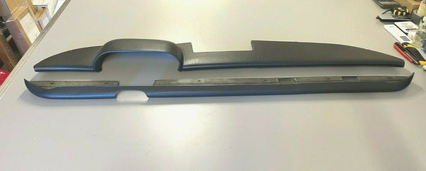 Mercedes-Benz W108 W109 SE SEL Complete Top Dashboard Leatherette Without Air Vent 2 Pcs Black