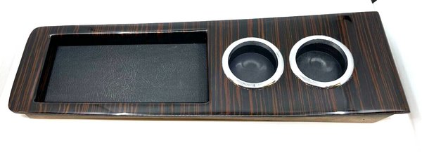 Mercedes-Benz W108 W109 W111 Compatible Center Console Cup Holder Insert Ebony