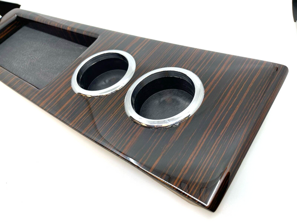 Mercedes-Benz W108 W109 W111 Compatible Center Console Cup Holder Insert Ebony