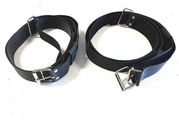 Genuine Leather Luggage Rack Straps Trunk Rack Straps for Classic Cars