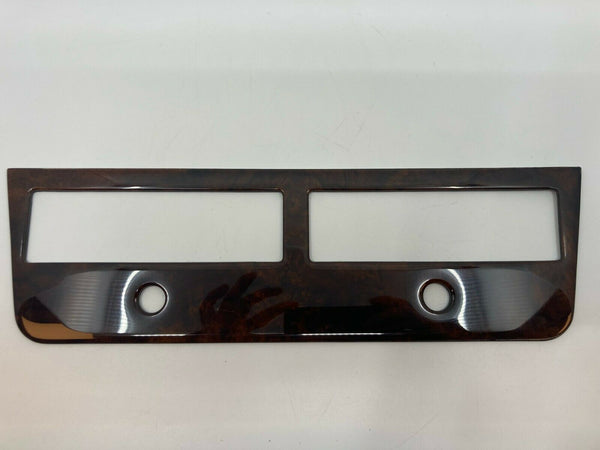 Mercedes W111 Compatible Walnut Color Burl Climate Panel Console Center