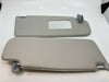 Volkswagen Golf 4 MK4 1998-2005 Interior Vinyl Sunvisor Gray Pair LHD
