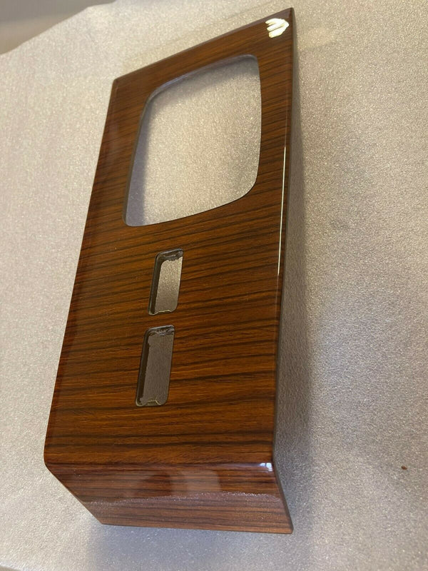 Mercedes W123 C123 Compatible Burl Wood Walnut Shifter Frame Panel Console