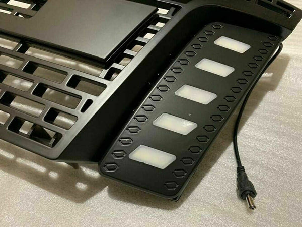 Ford Ranger T6 MK1 MK2 PX1 2012-2015 Compatible Black Front Grille