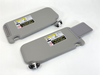Electrical Interior Sunvisor Sun Visors Set for Toyota Rav4 2006-2013 Gray
