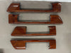 Mercedes W126 81-91 Sedan SEC Zebrano Handle TRIM Left Right DOOR PANEL S SE SEL