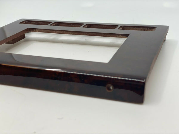 Mercedes W116 S-Class S/SE/SEL Compatible Walnut Color Climate Panel