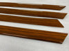 Mercedes W124 1984-1995 4 Door Sedan Compatible Zebrano Color Door Trim Set of 4 Pieces