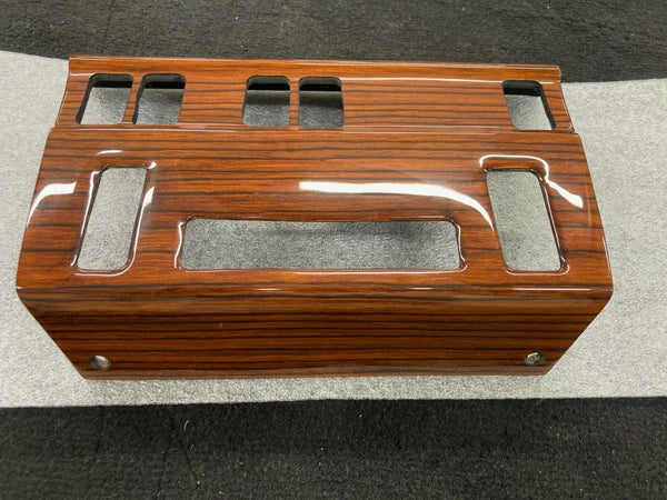 Mercedes W124 E-Class Compatible Zebrano Color Climate Panel Console Center