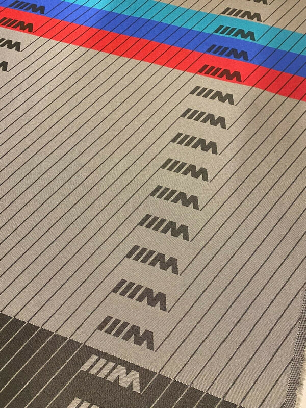 Bmw M M Tech E90 E30 E36 E34 E28 E21 M3 Compatible Interior Seat Cloth Fabric Upholstery