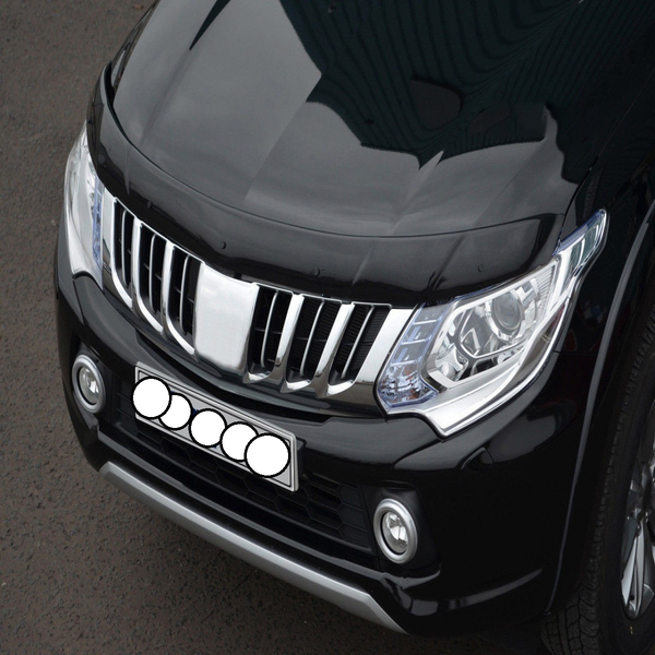 Hood Deflector Bug Shield Bonnet Protector For Mitsubishi L200 Triton 2015-2019