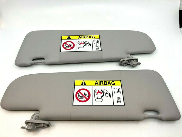 Fiat Panda 2003-2012 Interior Sunvisor Pair Gray Color LHD