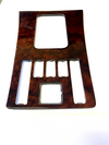 Mercedes Benz W126 C126 Compatible Burl Wood Walnut Shifter Frame Cover