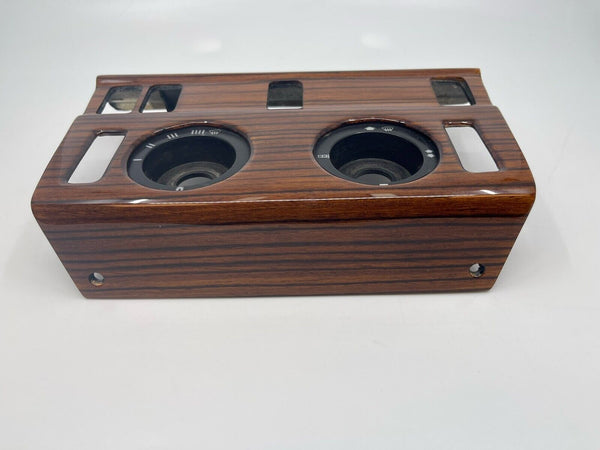 Mercedes W124 E CLASS Compatible AC Climate Panel Cover Zebrano Color