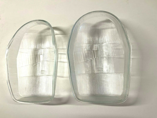 Mercedes Benz W108 W109 Headlight Glass Euro Type 2 PCS Left and Right