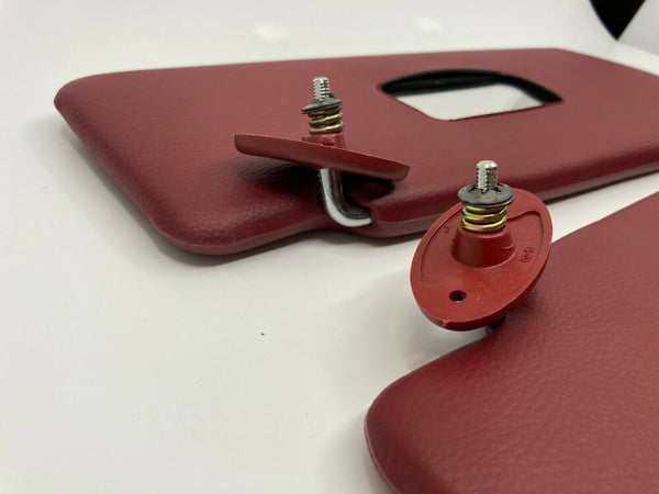 Interior Sunvisor Set For Mercedes-Benz W123 220/280 Sedan 1976–1986 1238103710 1238103810