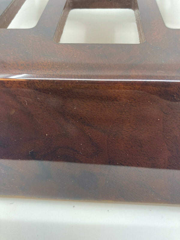 Mercedes W123 Compatible Walnut Color Burl Wood Shifter Frame Panel Console
