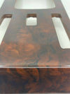 Mercedes W123 Compatible Walnut Color Burl Wood Shifter Frame Panel Console