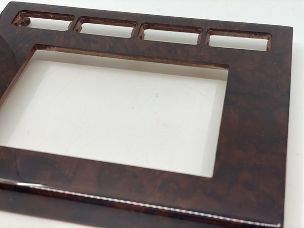 Mercedes W116 S-Class S/SE/SEL Compatible Walnut Color Climate Panel