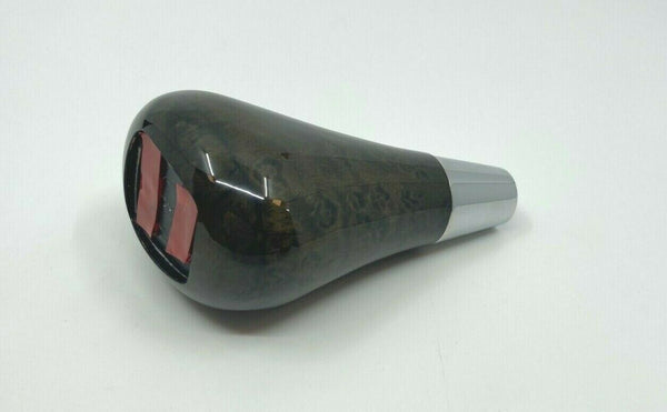 Mb W202 W208 W209 W210 W220 R170 W163 Wood Birdseye Shift Knob Chrome Emblem Point
