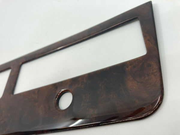 Mercedes W111 Compatible Walnut Color Burl Climate Panel Console Center