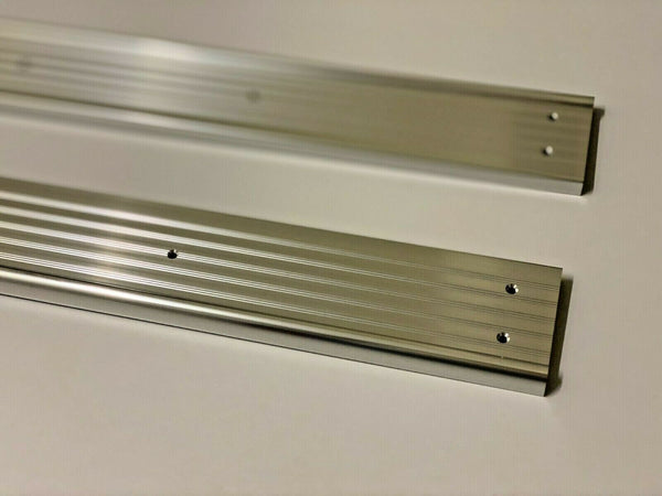Door Sill Cover Plate Set 2 pcs Left Right Aluminium For Karmann Ghia Till 7m/64
