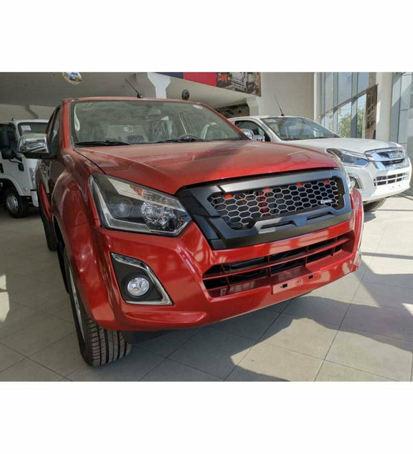 Isuzu D-Max 2019-Up Compatible Black Front Grille With LED