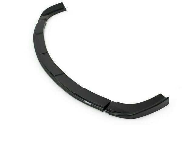 Black Plastic Front Bumper Lip Splitter For Honda Civic 2006-2012