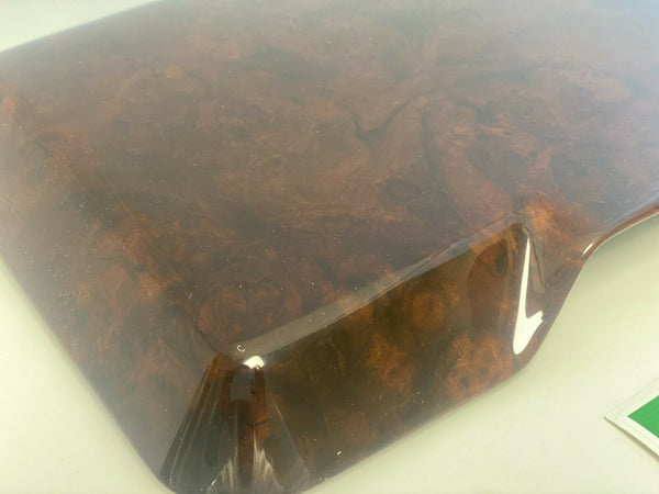 Mercedes W123 C123 1977-1985 Coupe Compatible Walnut Color First Aid Kit Box Cover Cap 1238650053