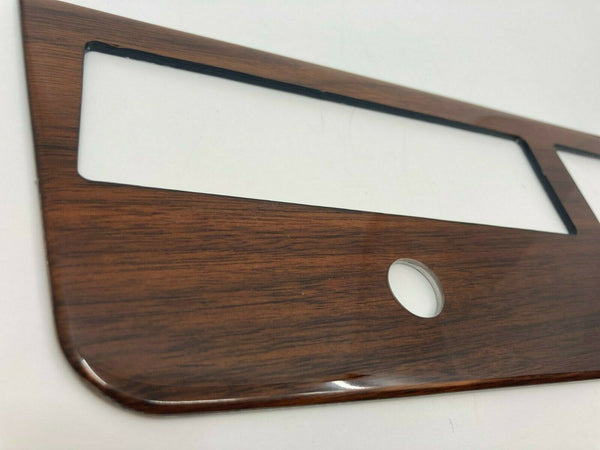 Mercedes W111 Compatible Zebrano Color Climate Panel Console Center